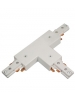 Juno Compatible T-Connector - White Color - Juno Style Track System - Liteline J-TC6103P-WH